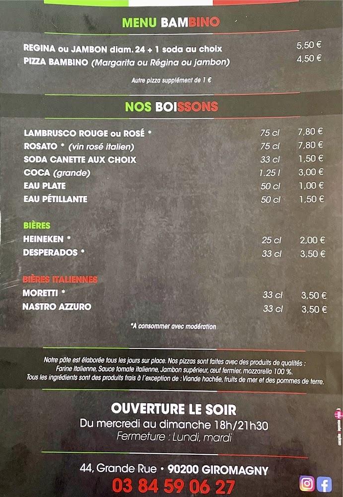 Pizza Goupil - Menu Image 4